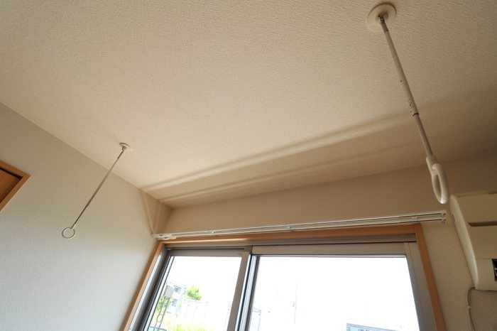 その他設備　室内物干し