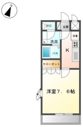 グランベルKの間取り写真