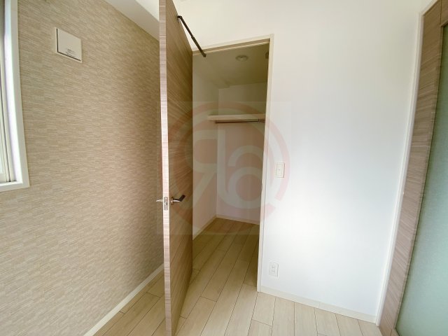 収納　ゆったりした子供部屋です