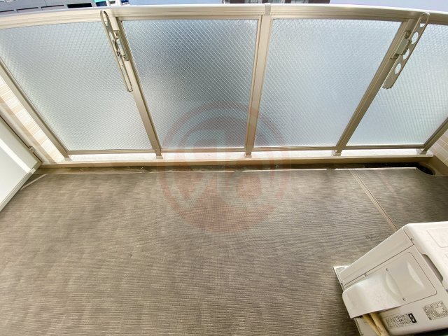 バルコニー　シンプルで使いやすいトイレです