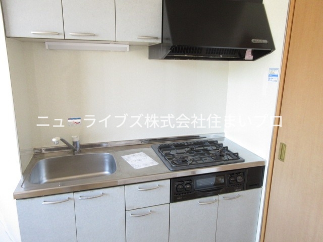ＪＲ片町線 寝屋川公園駅 徒歩5分 6階建 築24年のキッチン写真