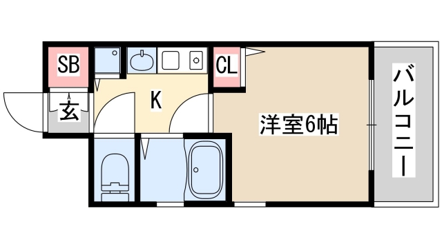 エステムコート神戸県庁前IIの間取り写真