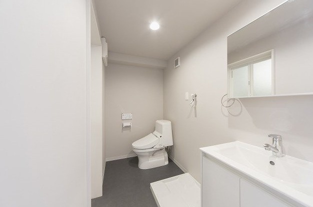 トイレ　清潔感のあるトイレです。