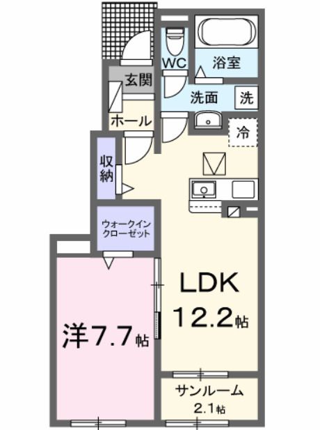 ステイズ 丸岡の間取り写真