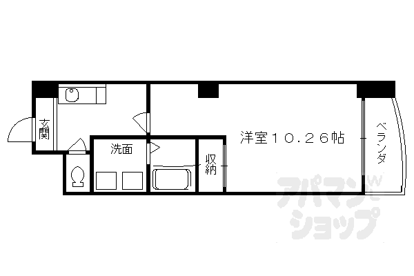 木屋町ビルの間取り写真