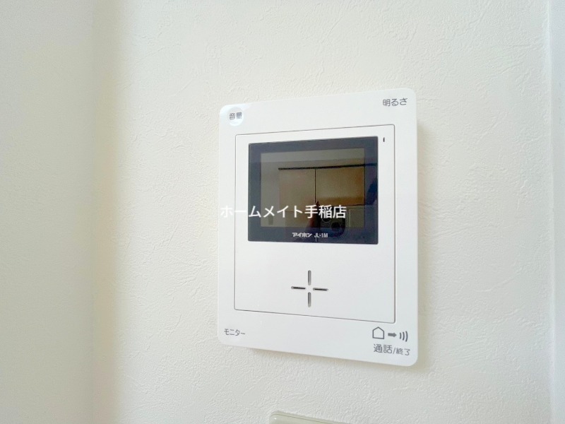 セキュリティ　ＴＶ付インターホンです♪