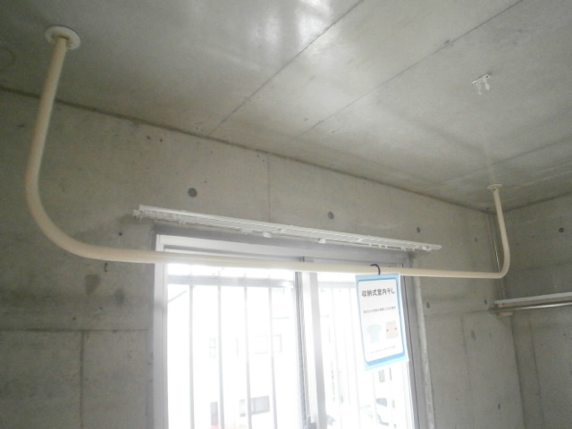 その他　洗濯物を室内干しできます