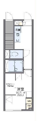 レオパレスルーチェの間取り
