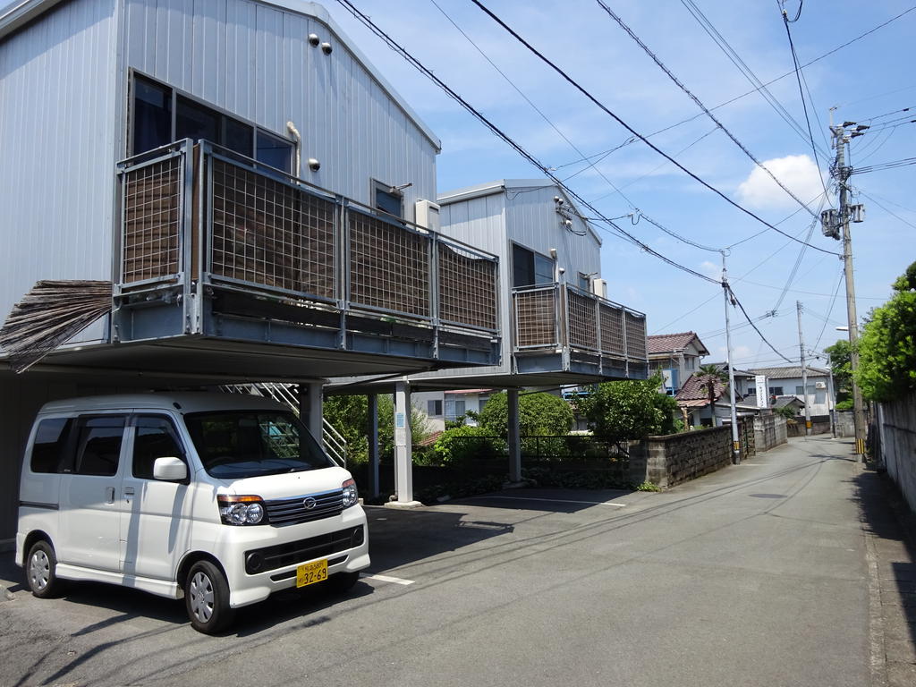 熊本市北区清水亀井町のアパートの建物外観