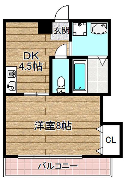 シティコート城北の間取り写真