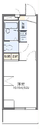 レオパレス桂の間取り