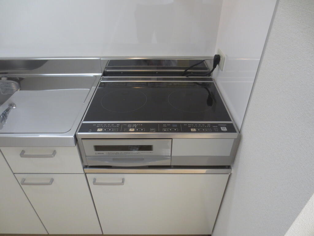 キッチン　２０２４年３月完成の新築物件！オール電化・独立洗面台・ＩＨク