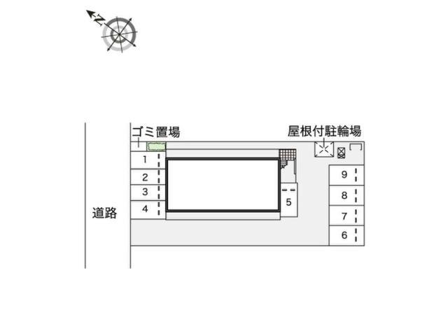 【瀬戸市東寺山町のマンションの駐車場】