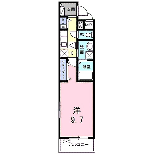 京楽　ＫＹＯＲＡＫＵの間取り