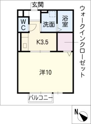 エクセラン　ボワの間取り