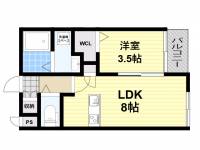 Ｓｔ．Ｒｅｓｉｄｅｎｃｅ　七道の間取り