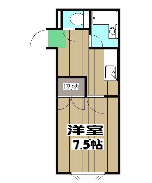 亀岡市曽我部町南条のマンションの間取り