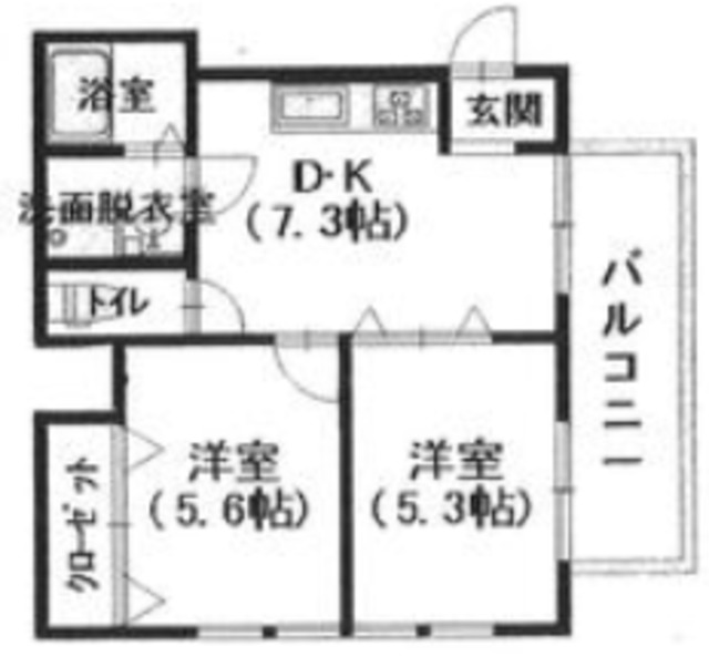 【パインツリー港南台の間取り】