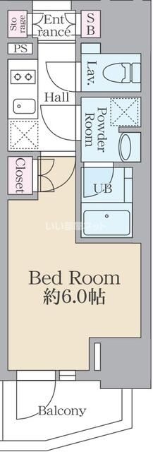 渋谷区千駄ヶ谷のマンションの間取り