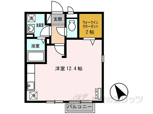 MAISON LAST WISTERIA2の間取り