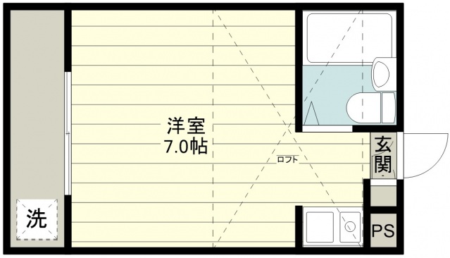 ウエストハイムの間取り