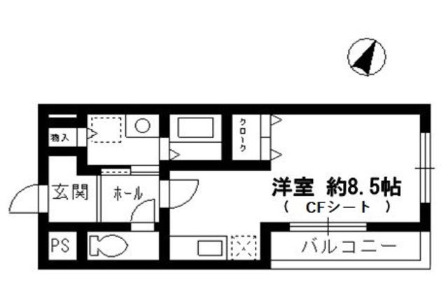 蓮田市東のマンションの間取り