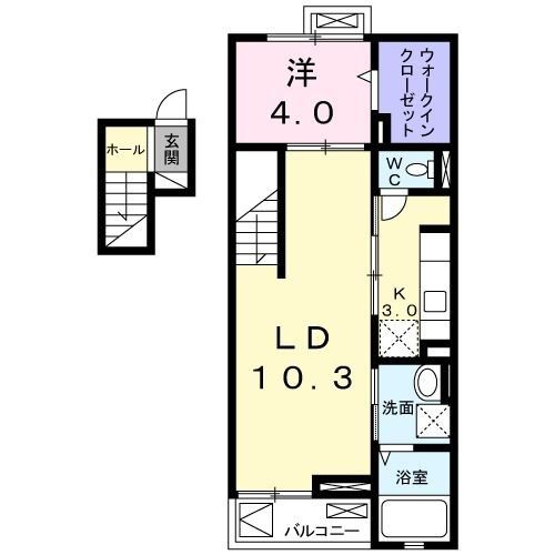 オネスティーユー セレノの間取り