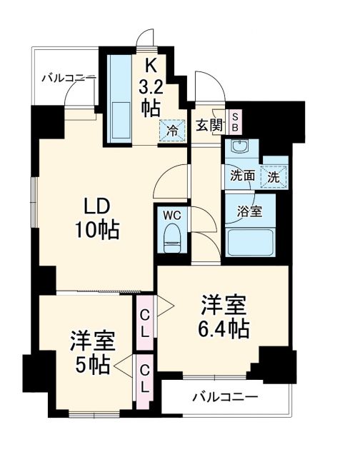 GENOVIA新子安の間取り