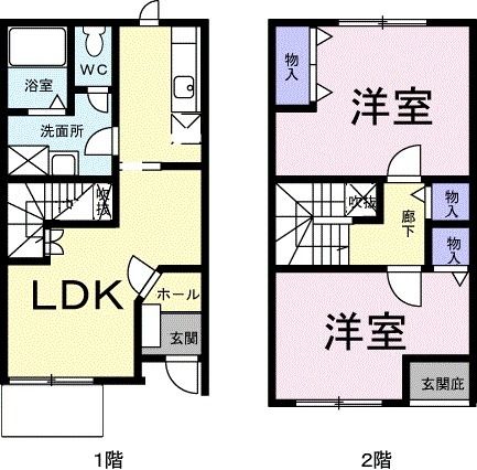 グリーンシュタムIの間取り