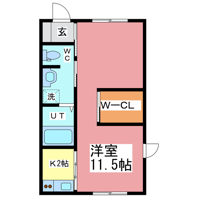 コーポ碧空IIIの間取り