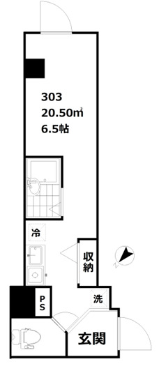 アイディ品川IIIの間取り