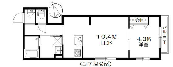 ヴィラルーエの間取り