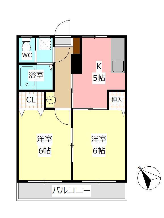 さくらマンションの間取り