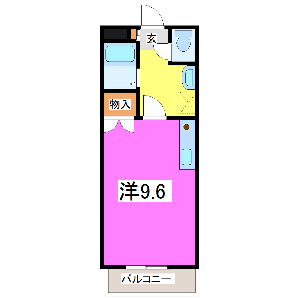 菊池郡大津町大字室のマンションの間取り