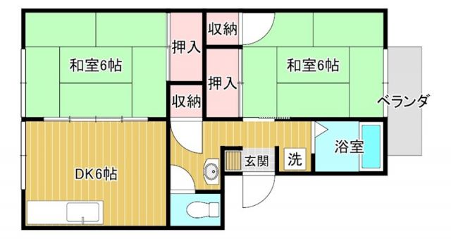 ファミール住吉の間取り