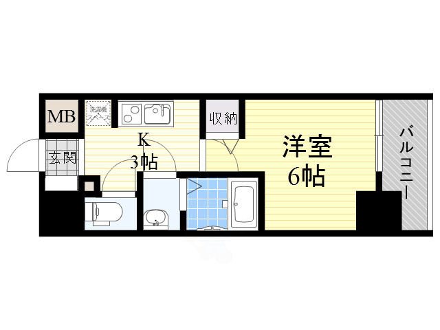 グランパシフィック長橋の間取り