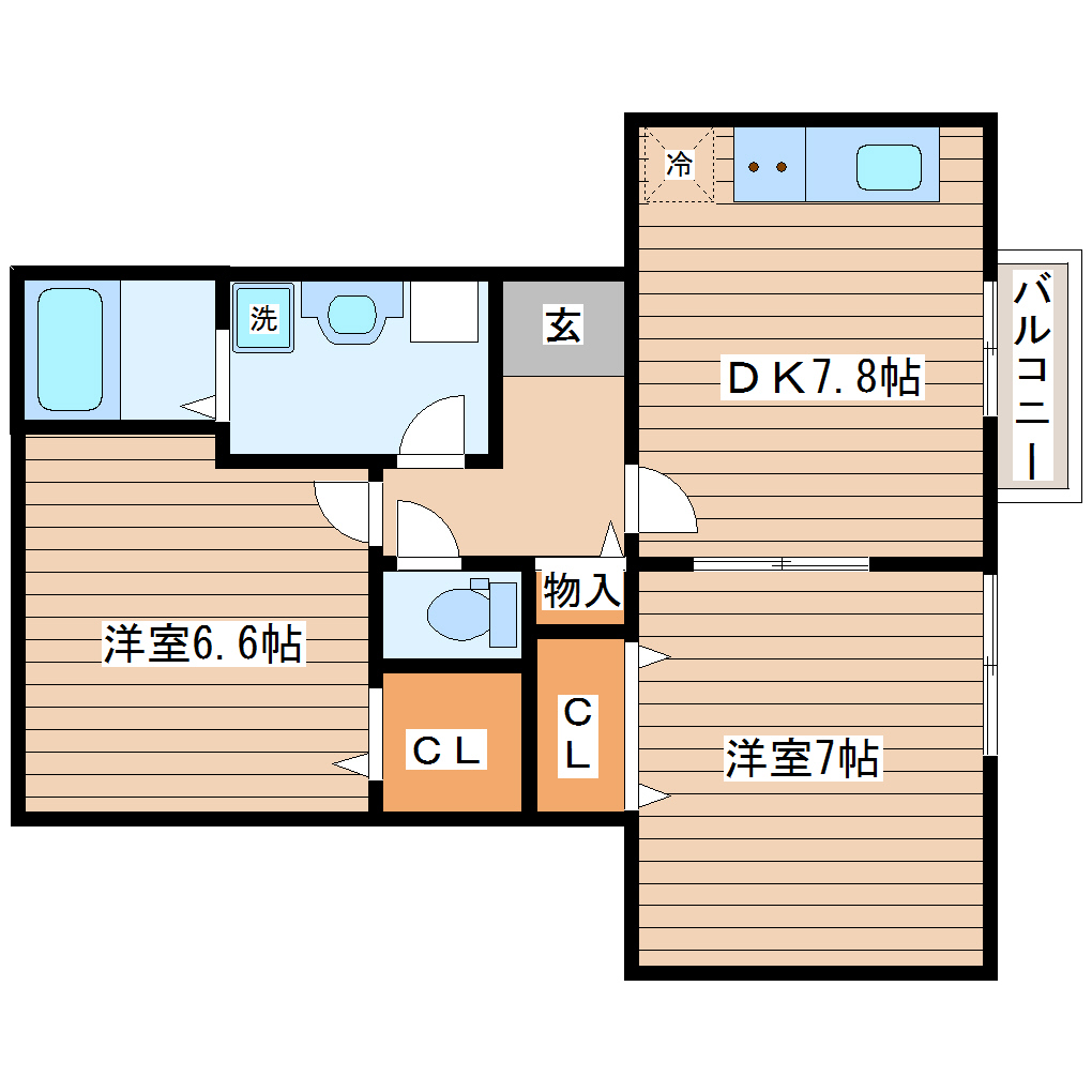 エムズステージの間取り