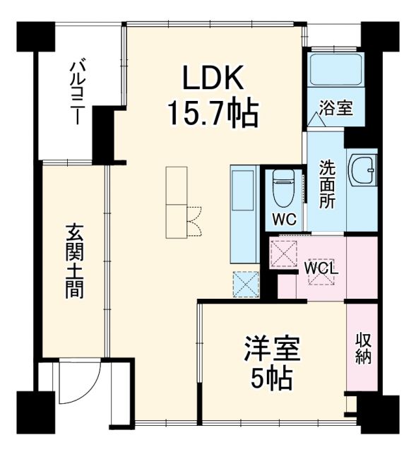 シャリマー西大路の間取り