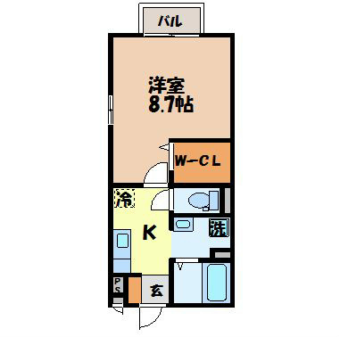 エーデルハイム吉村　IIIの間取り