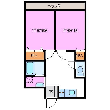 アネックス　ティの間取り