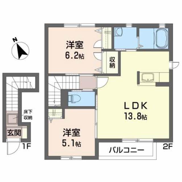 シャーメゾン菅谷台Vの間取り