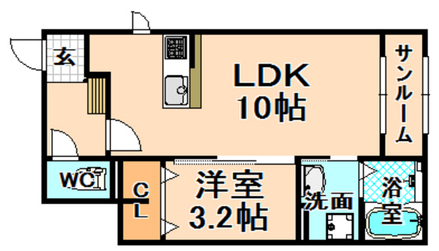 ルナファータIの間取り