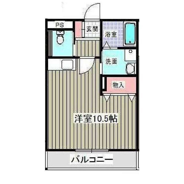 【名古屋市中川区広川町のマンションの間取り】