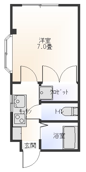 アベニュー中桜田の間取り