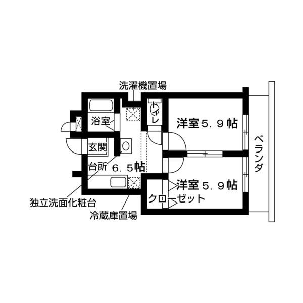 VIPちくさの間取り