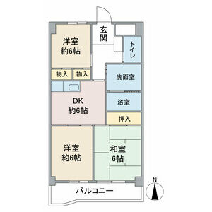 エスポワール長久手の間取り