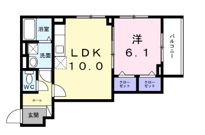 サンティエの間取り