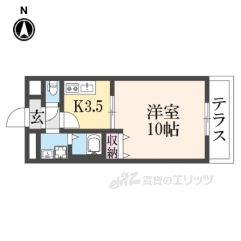 アムール野村３の間取り