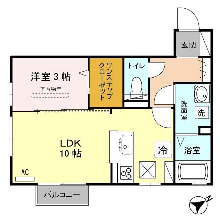 カンターロAの間取り