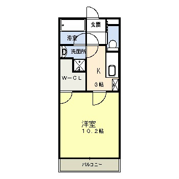 ベルフルールの間取り